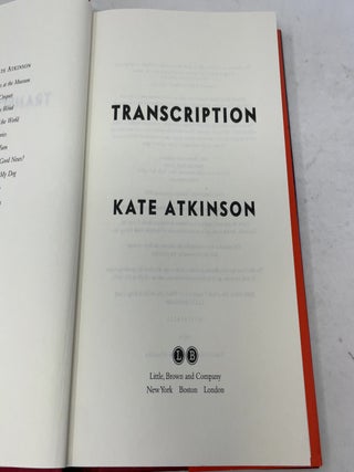 Transcription: A Novel