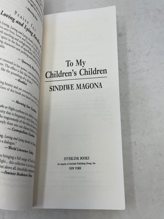 To My Children's Children