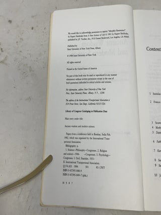 Ancient Wisdom and Modern Science