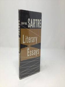 Item #88166 Literary Essays. Jean-Paul Sarte