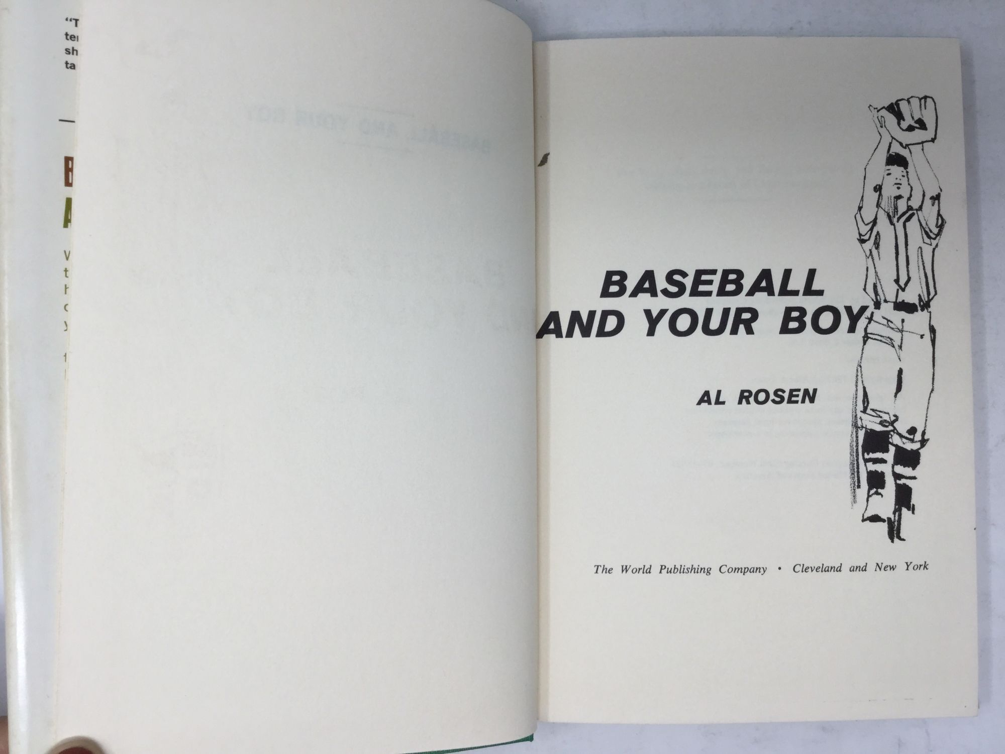 Baseball And Your Boy | Al Rosen | First Edition
