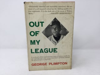 Item #88574 Out of My League. George Plimpton