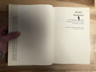 Soviet Semiotics: An Anthology