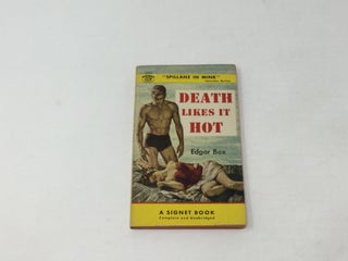 Item #88857 Death Likes It Hot. Edgar Box