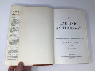 A Rabbinic Anthology