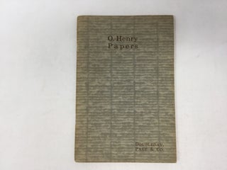 Item #88969 O. Henry Papers