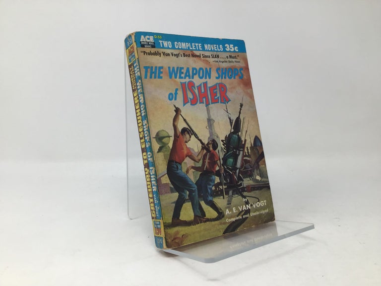 Item #89086 The Weapon Shops of Isher / Gateway to Elsewhere. Murray Leinster A E. Van Vogt.