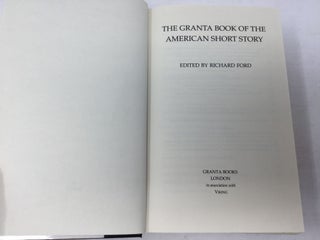 American Short Story, The Granta Book of the