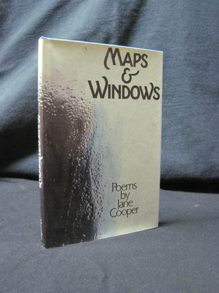 Item #90182 Maps & Windows: Poems. Jane Cooper