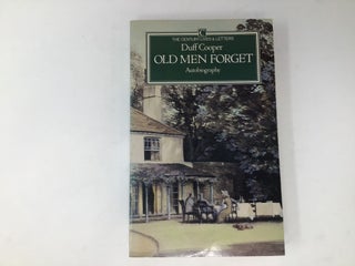 Item #90514 Old Men Forget (Lives & Letters). Duff Cooper