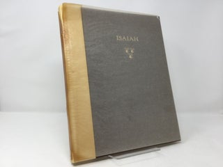 The Book of the Prophet Isiah