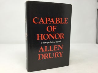 Item #90823 Capable of Honor. Allen Drury