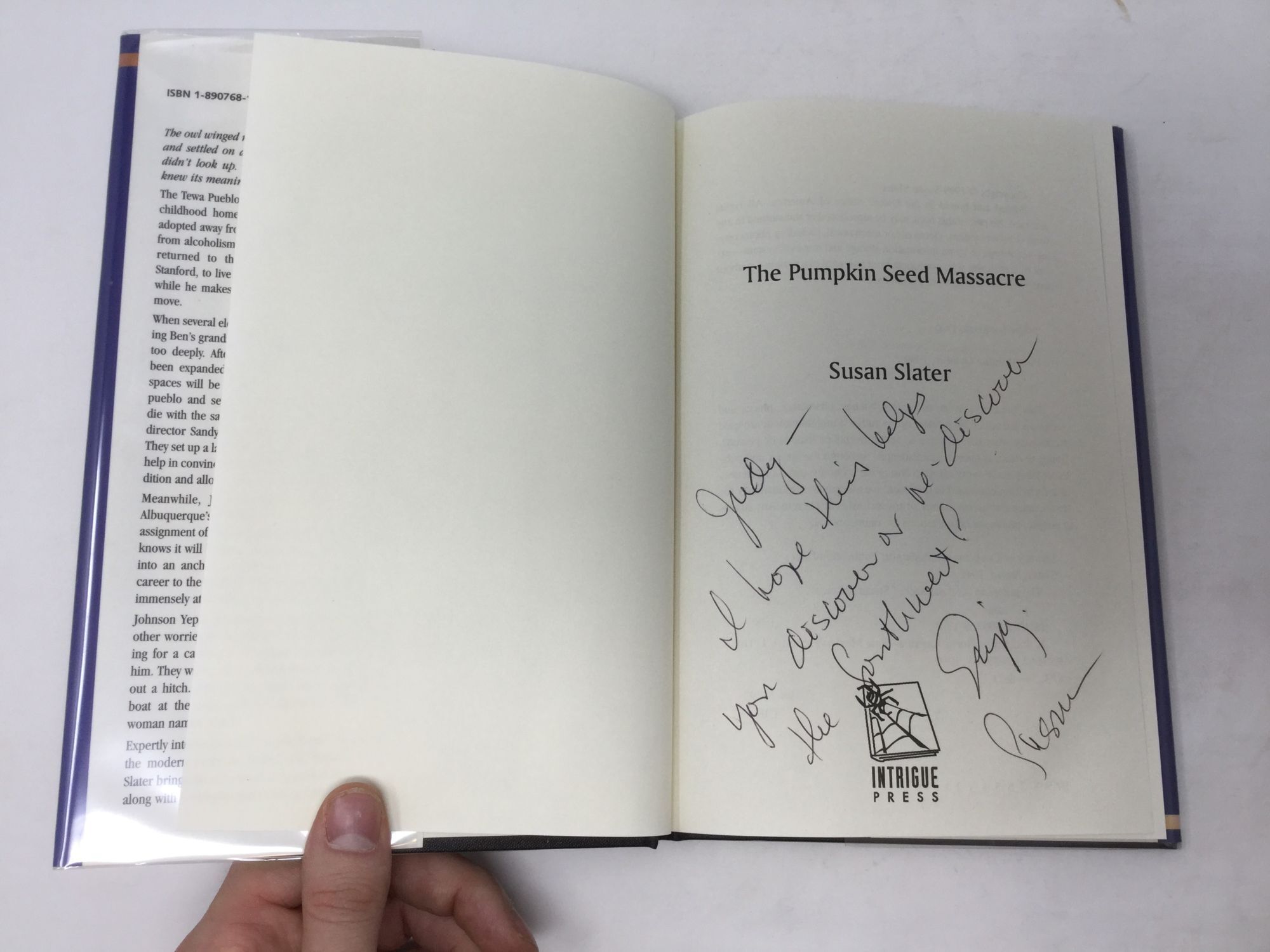 The Pumpkin Seed Massacre | Susan Slater | First Edition