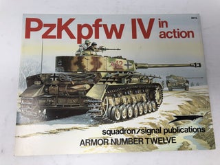 Item #91890 PzKpfw IV in Action - Armor No. 12. Bruce Culver