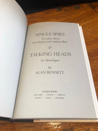 Single Spies and Talking Heads