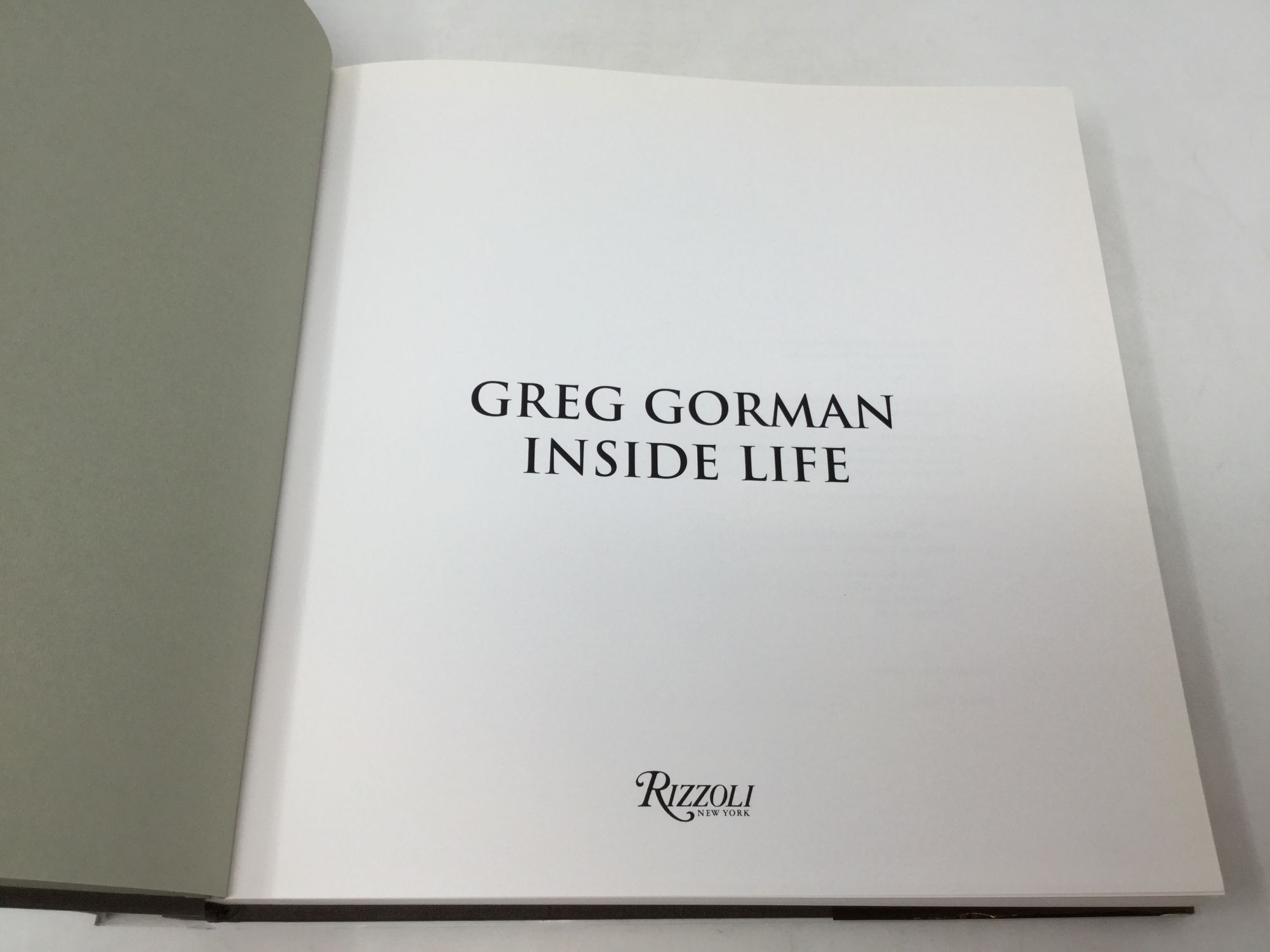 Greg Gorman: Inside Life | Greg Gorman | First Edition