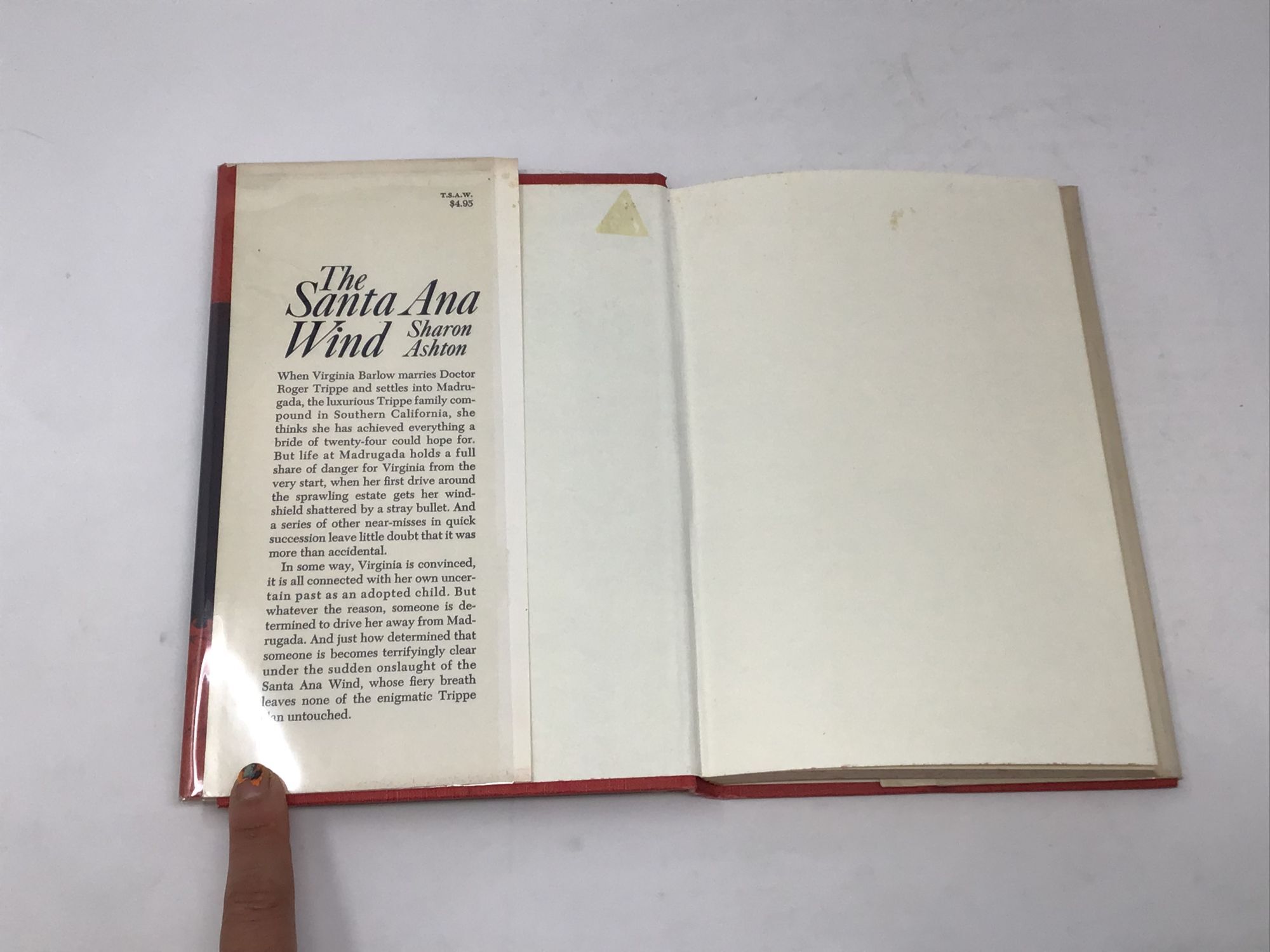 The Santa Ana Wind | Helen Van Slyke | First Edition