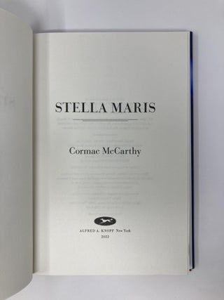 The Passenger & Stella Maris Box Set (2 Volumes Signed)
